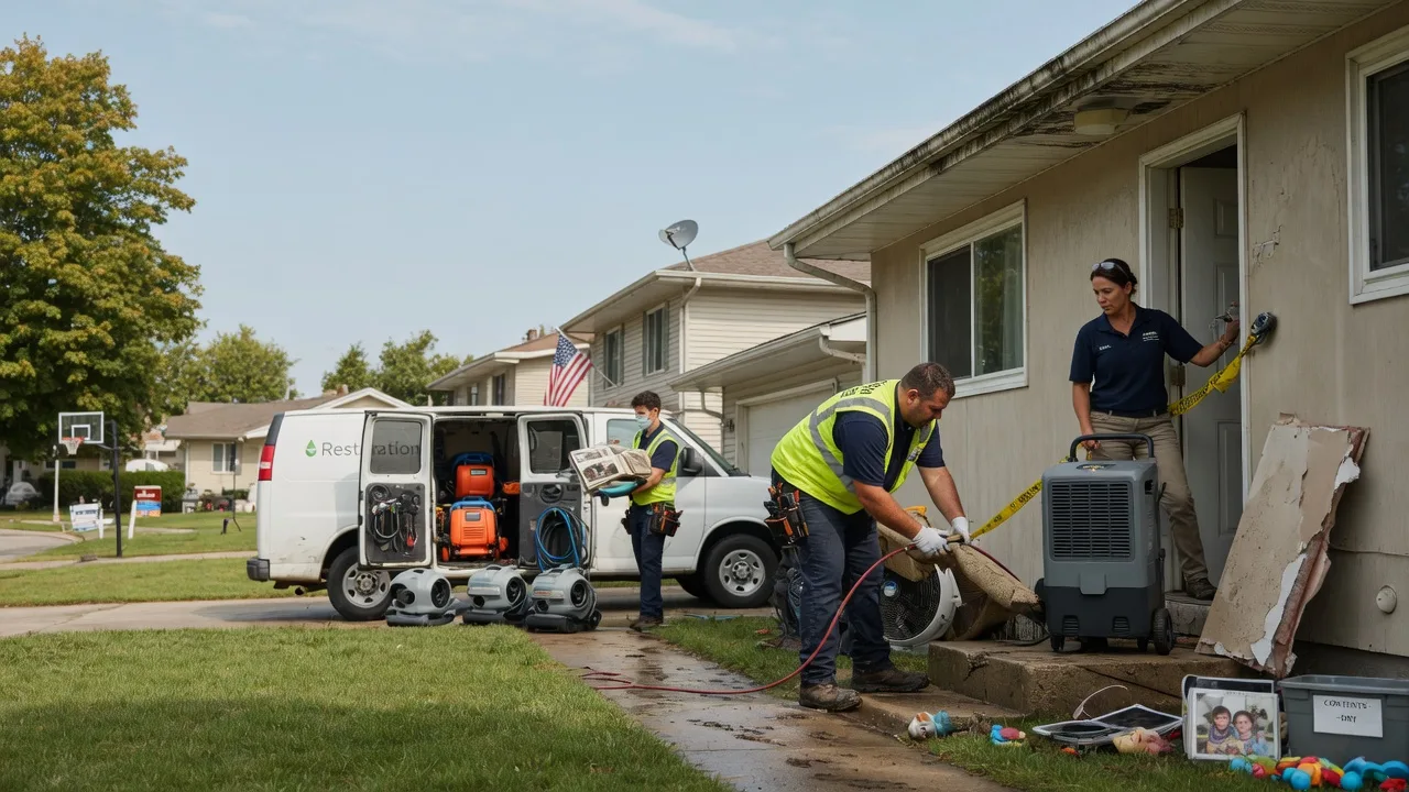 Water Damage Restoration in Kinsman, OH near me